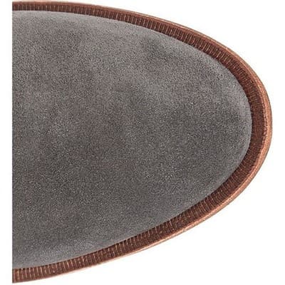 KORK-EASE Women's Ryder Ankle Boot Grey Suede, 7.5 M US - Thumbnail 7
