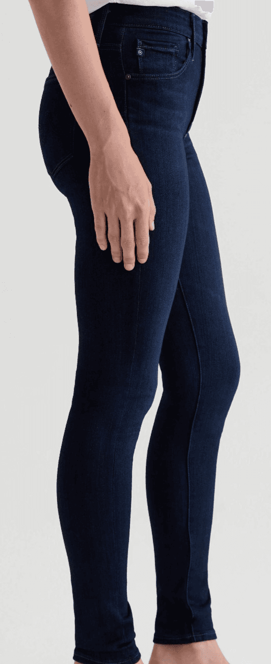 AG Adriano Goldschmied The Farrah High Rise Skinny Jeans Size 26/30 Castle Rock - Thumbnail 4