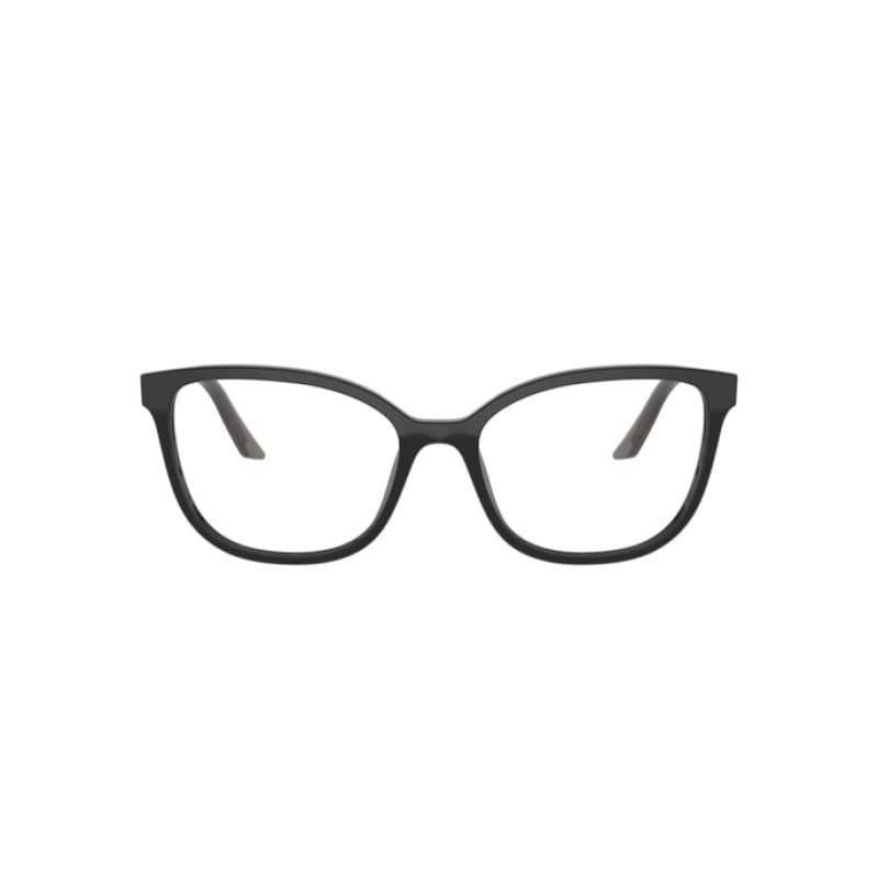 Prada Eyeglasses Frames PR 07WV 1AB1O 52-17-140 Black - Thumbnail 2
