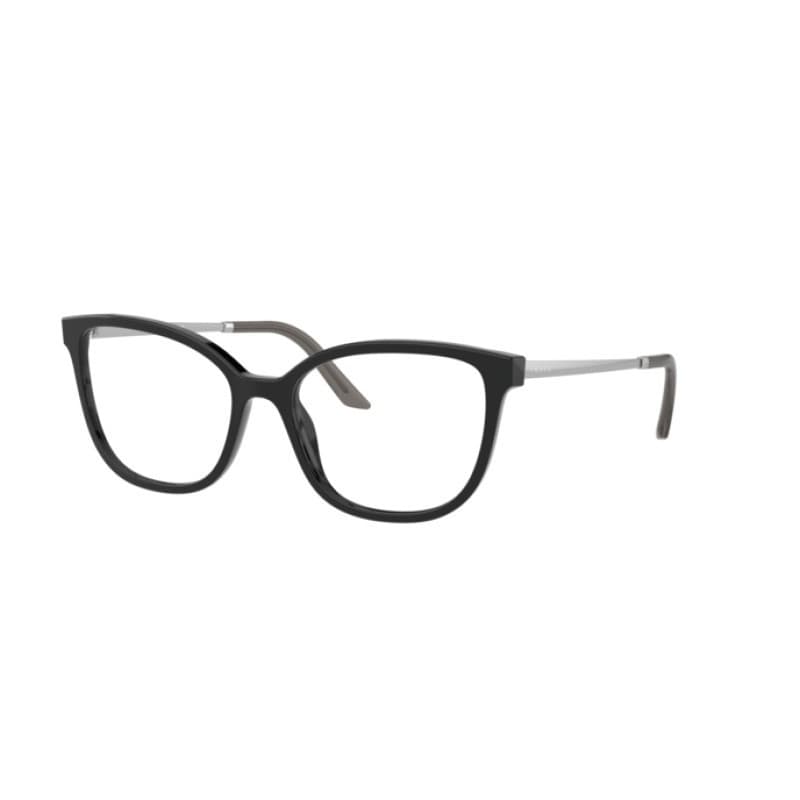 Prada Eyeglasses Frames PR 07WV 1AB1O 52-17-140 Black - Image 1