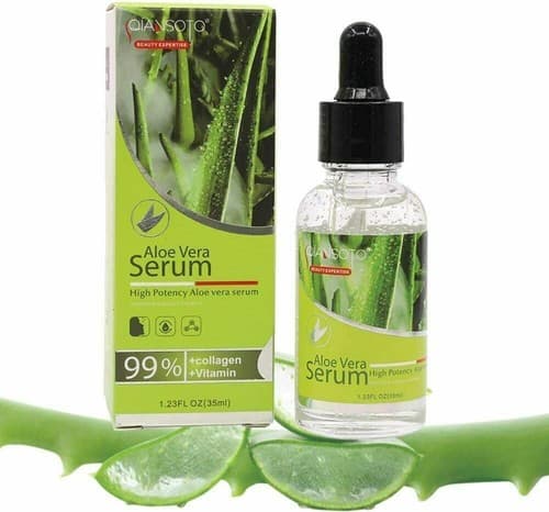 Aloe Vera Facial Serum – Natural Acne Healing & Soothing Skin Repair - Thumbnail 3