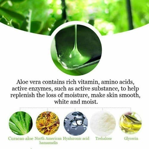 Aloe Vera Facial Serum – Natural Acne Healing & Soothing Skin Repair - Thumbnail 5