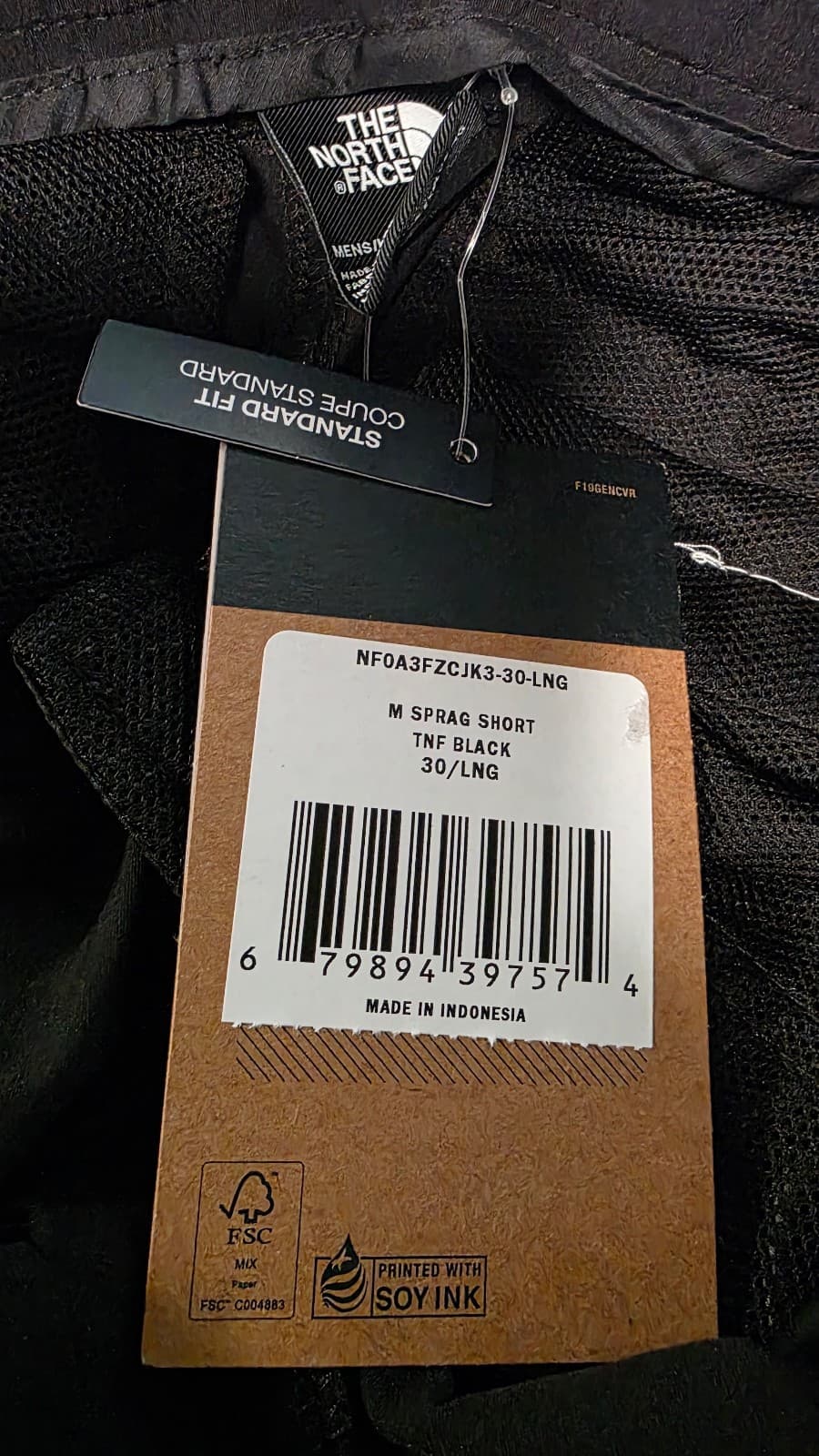 THE NORTH FACE Sprag Shorts Stretch Flash-Dry NWT Black 30/Long - Thumbnail 6