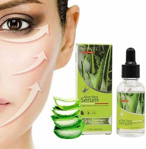 Aloe Vera Facial Serum – Natural Acne Healing & Soothing Skin Repair - Thumbnail 7