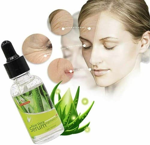 Aloe Vera Facial Serum – Natural Acne Healing & Soothing Skin Repair - Thumbnail 4