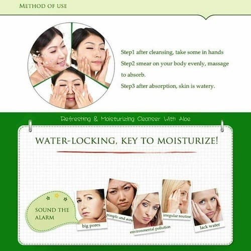Aloe Vera Facial Serum – Natural Acne Healing & Soothing Skin Repair - Thumbnail 6