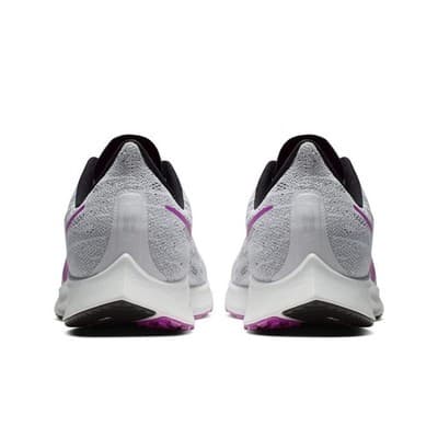 Nike Men Air Zoom Pegasus 36 Running Shoes Pure Platinum/Hyper Violet Men 10 US - Thumbnail 6