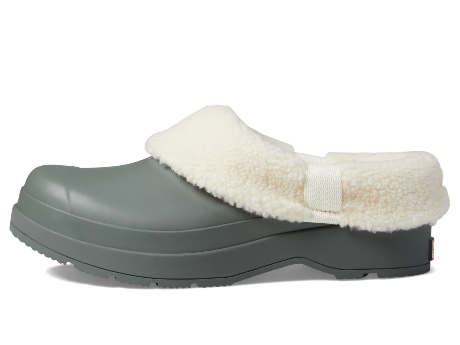 Hunter Play Sherpa Insulated Clog Women’s Urban Grey Rubber Shoe NEW Size 7 M - Thumbnail 3