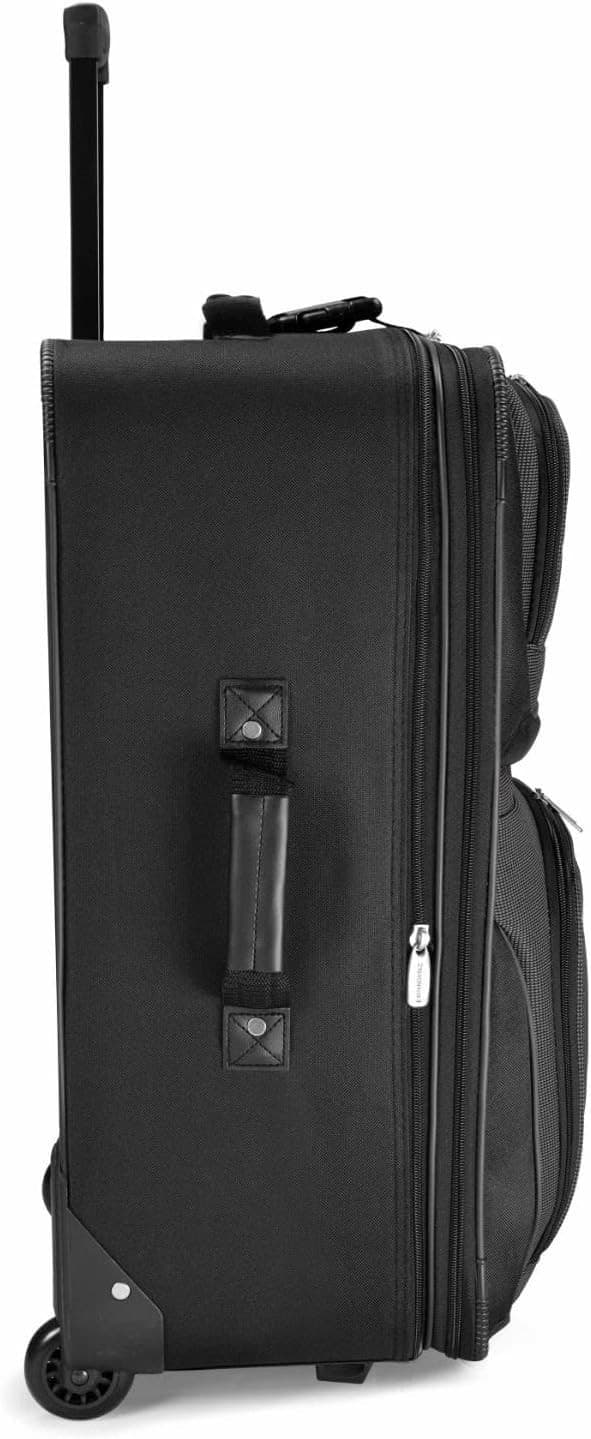 Travel Select Amsterdam 25-Inch Softside Expandable Rolling 25" Medium Gray - Thumbnail 3