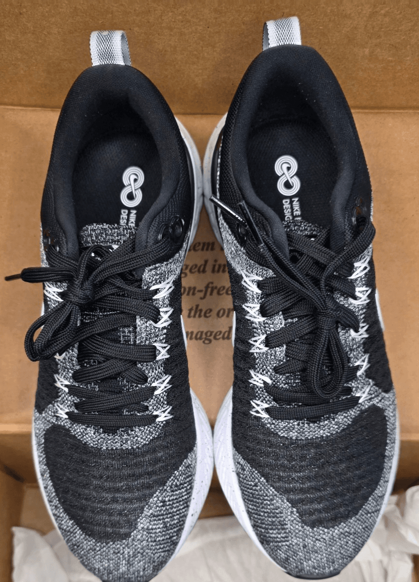 Nike Mens React Infinity Run Flyknit 2 Running Shoes Size 8 [CT2357-101] - Image 1