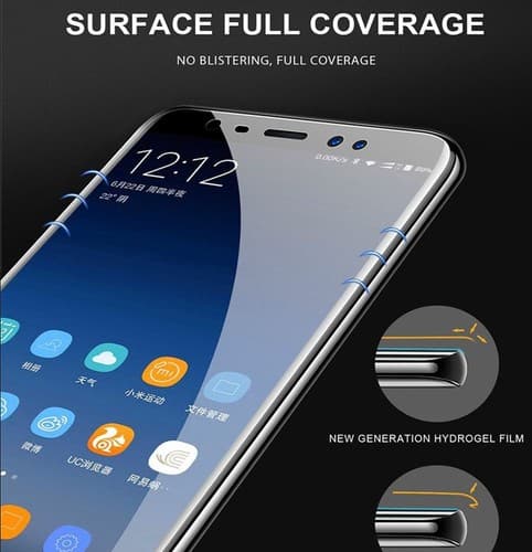 2Pack HYDROGEL Screen Protector Samsung Galaxy S21 S20 Fe S10 S9 S8 Plus S 22 - Thumbnail 3