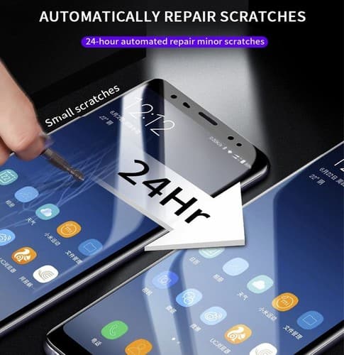 2Pack HYDROGEL Screen Protector Samsung Galaxy S21 S20 Fe S10 S9 S8 Plus S 22 - Thumbnail 5