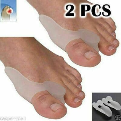 2 Pcs Gel Toe Separators Stretchers Alignment Bunion Splint Toe Straightener - Image 1