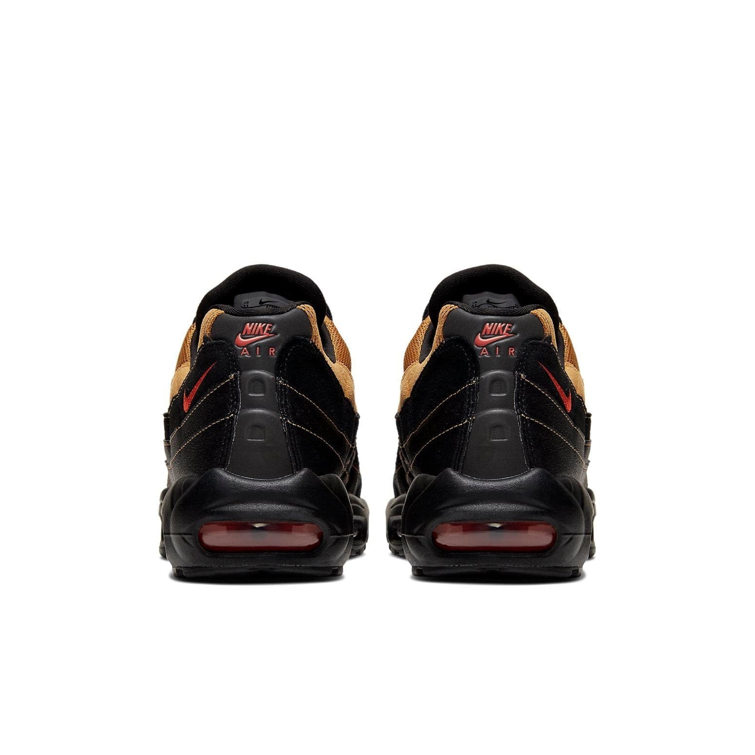 Nike Air Max 95 Essential Black-Cosmic Clay-Wheat Mens Sz 10.5 M AT9865-014 - Thumbnail 4