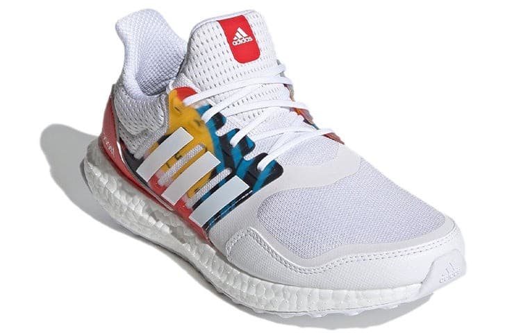 adidas Egle Zvirbl UltraBoost S&L DNA Women's Size 9.5 "Setsubun" White/Rainbow - Thumbnail 4