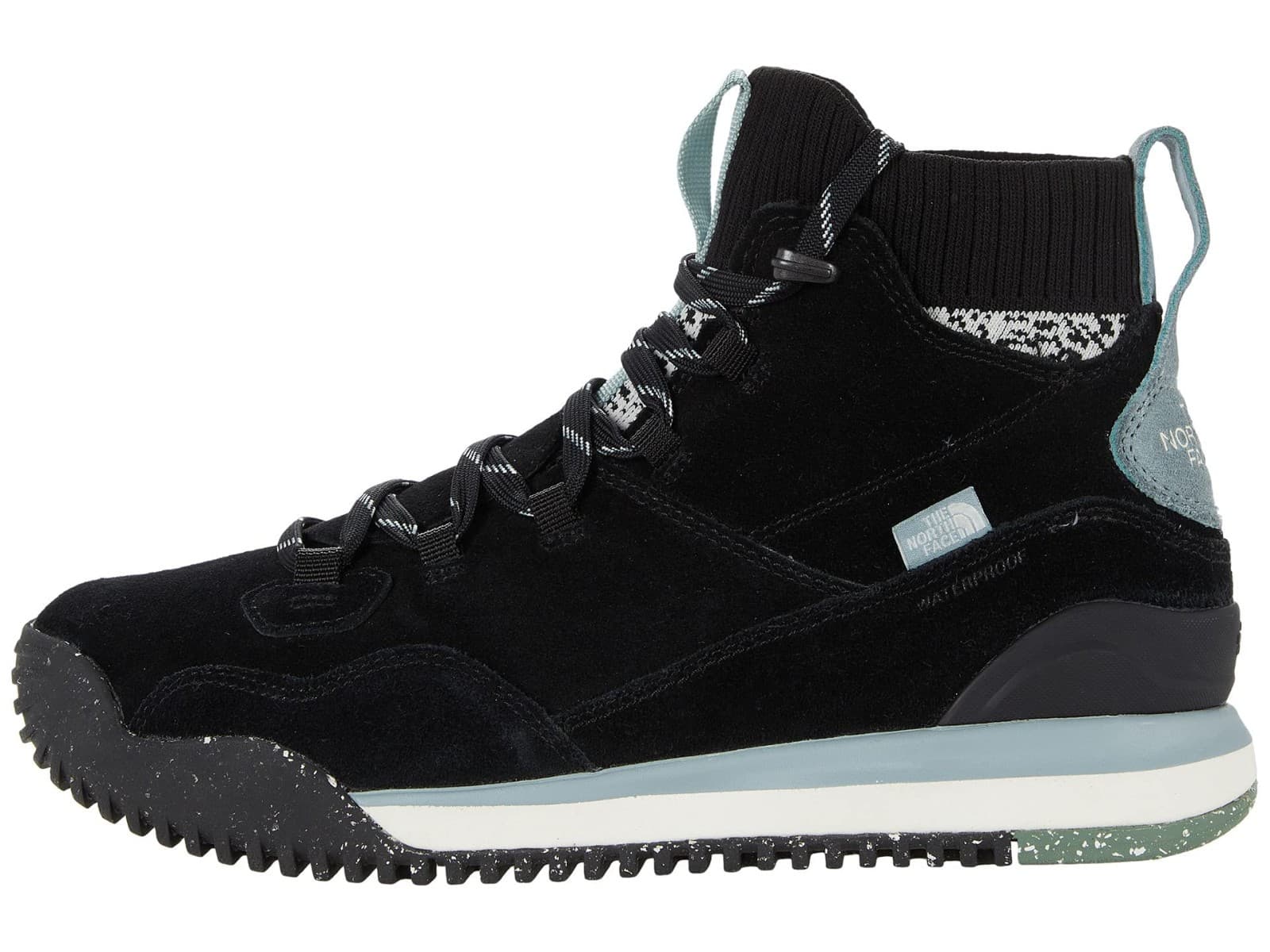 The North Face Back-To-Berkeley III Sport WP Women Shoes Black/White size 9 M - Thumbnail 2