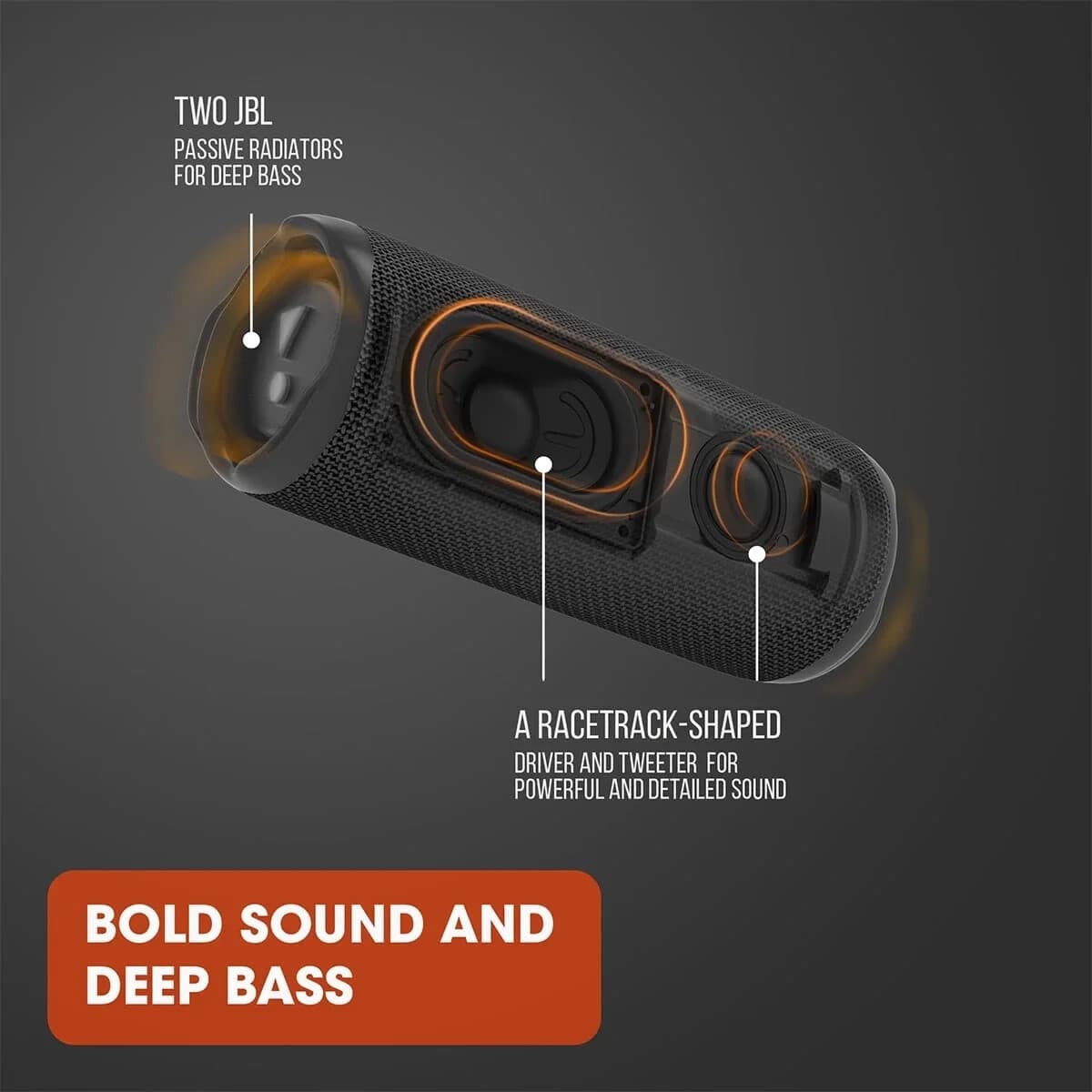 JBL Flip 6 Original Wireless Portable Bluetooth Speaker Waterproof Dustproof Red - Thumbnail 7