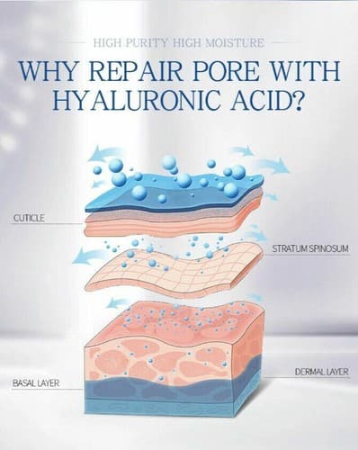 3 pack Hyaluronic Acid Essence Shrink Pore Anti-Aging Whitening Face Serum - Thumbnail 5