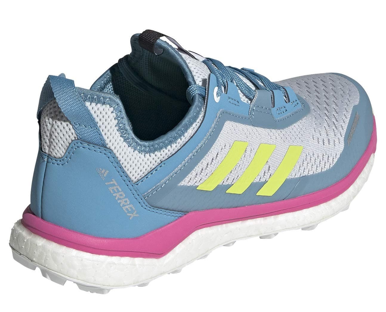 Adidas Terrex Agravic Flow Womens Shoes 9.5 Hazy Blue Running Lace-Up Sneaker - Thumbnail 4