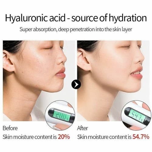 4 pack Hyaluronic Acid Essence Shrink Pore Anti-Aging Whitening Face Serum - Thumbnail 9