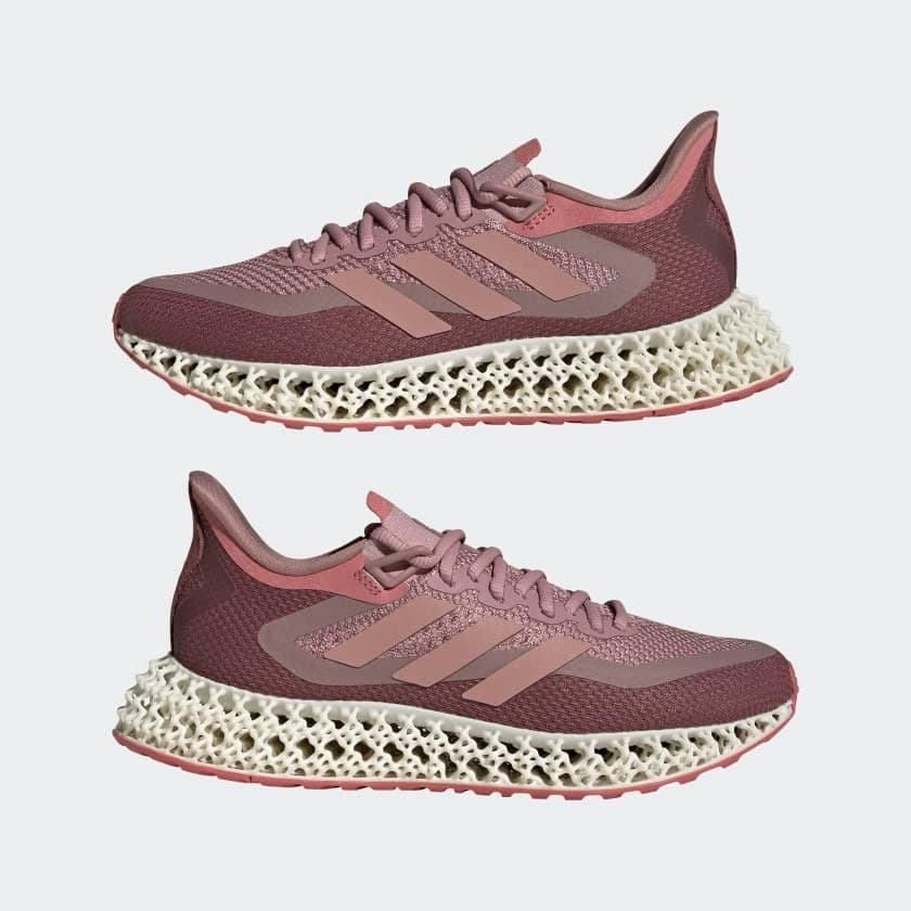 Adidas 4DFWD 2 Magic Women's Size 9 M Athletic Shoes Mauve/Wonder Mauve/Red - Image 1