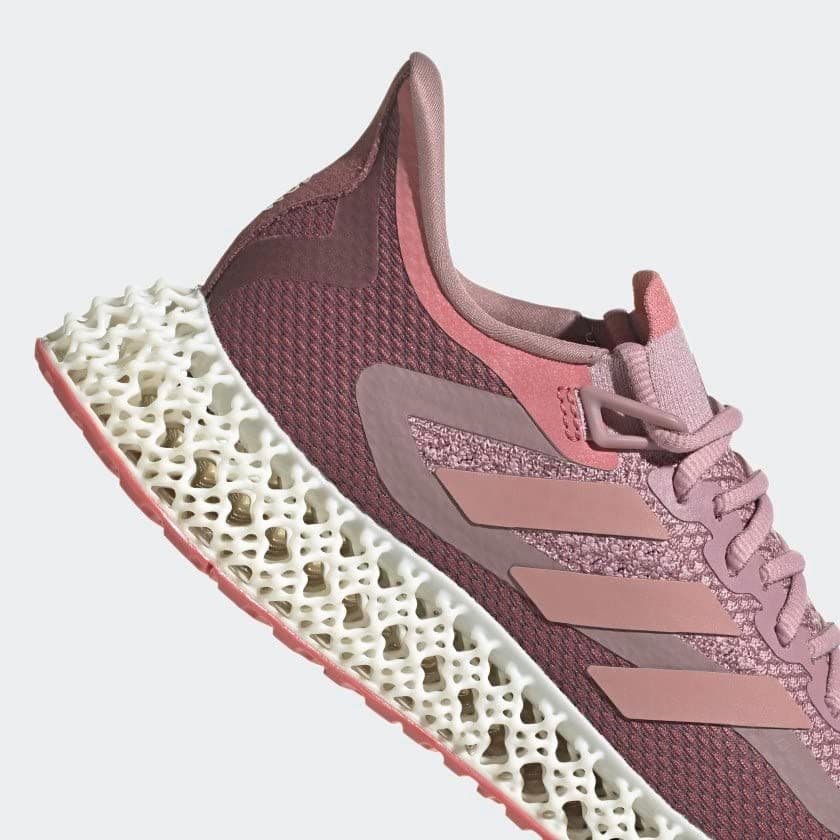 Adidas 4DFWD 2 Magic Women's Size 9 M Athletic Shoes Mauve/Wonder Mauve/Red - Thumbnail 5