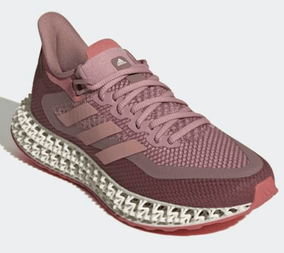 Adidas 4DFWD 2 Magic Women's Size 9 M Athletic Shoes Mauve/Wonder Mauve/Red - Thumbnail 4
