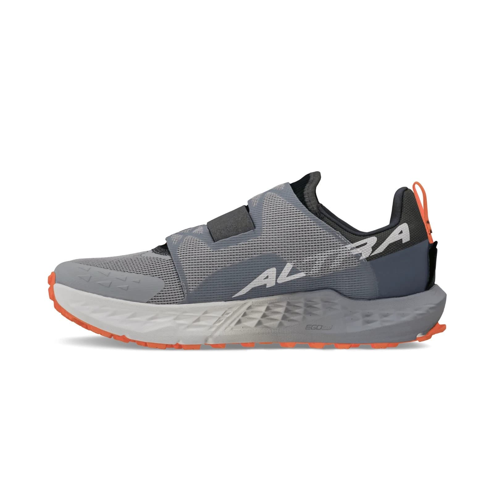 ALTRA Men's TIMP 5 BOA Trail Running Shoe, Gray/Orange, size 8.5 M - Thumbnail 2