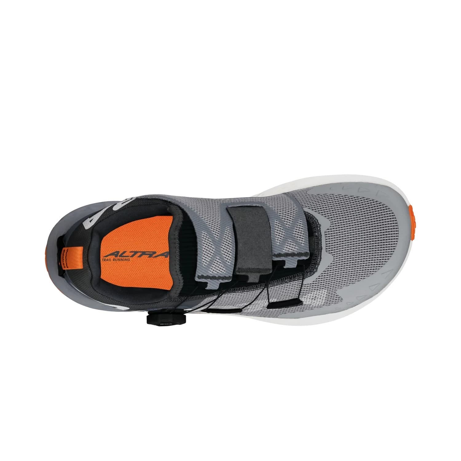 ALTRA Men's TIMP 5 BOA Trail Running Shoe, Gray/Orange, size 8.5 M - Thumbnail 3