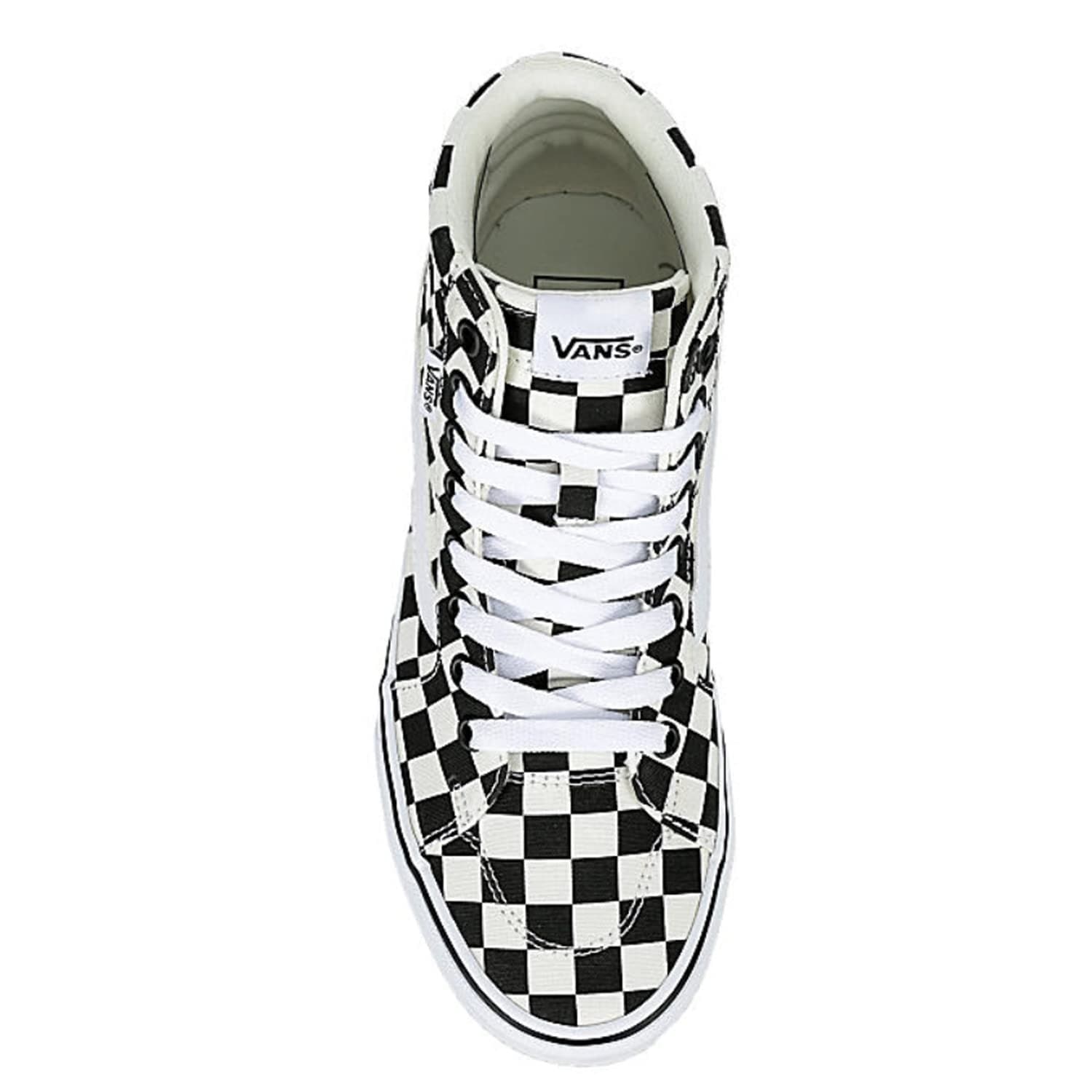 Vans Filmore High Top Women Sneaker Checkeredboard - Black/White 9.5 - Thumbnail 5