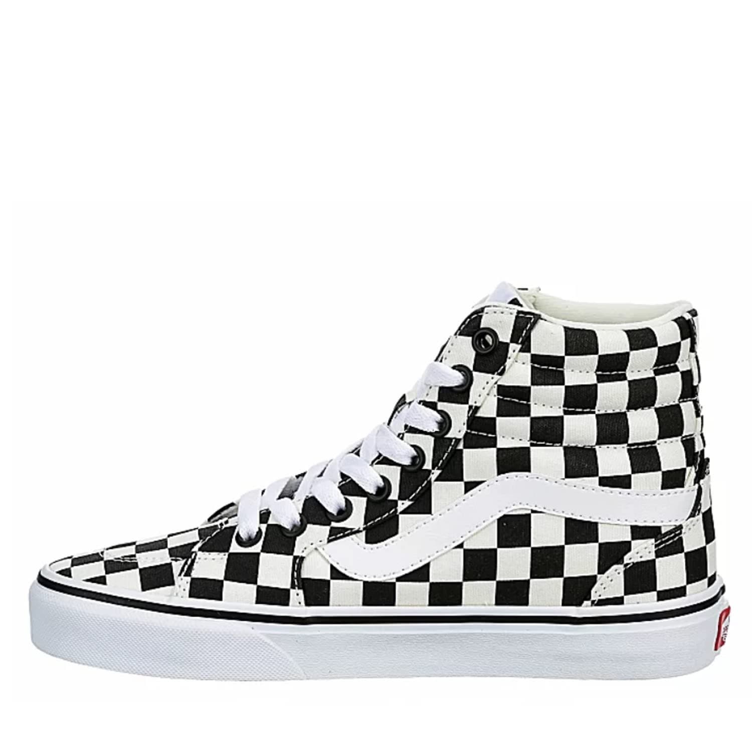Vans Filmore High Top Women Sneaker Checkeredboard - Black/White 9.5 - Thumbnail 3