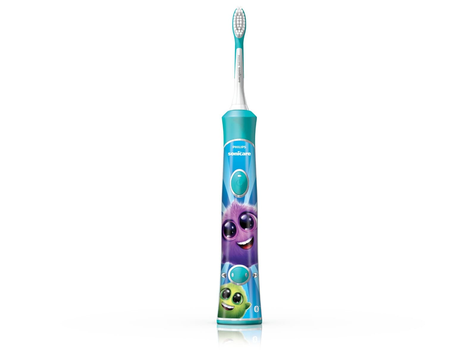 Philips Sonicare for Kids Bluetooth Connected Rechargeable Toothbrush -Turquoise - Thumbnail 2