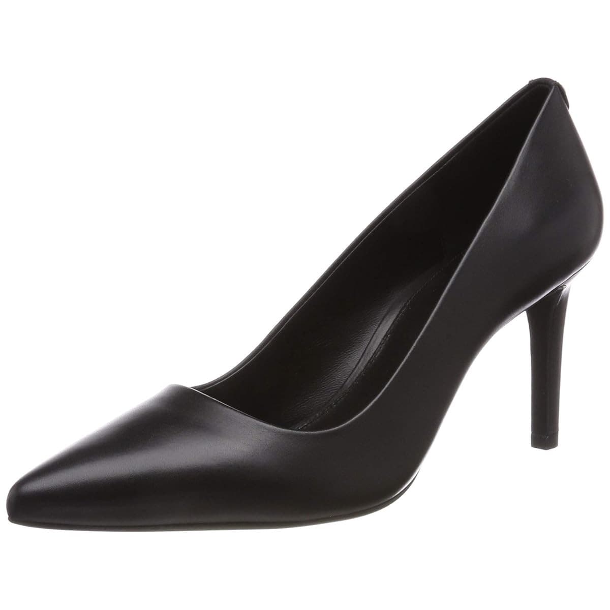 Michael Kors Womens Dorothy Leather Pointed Toe Classic PUMPS Black Size 8 M - Thumbnail 3