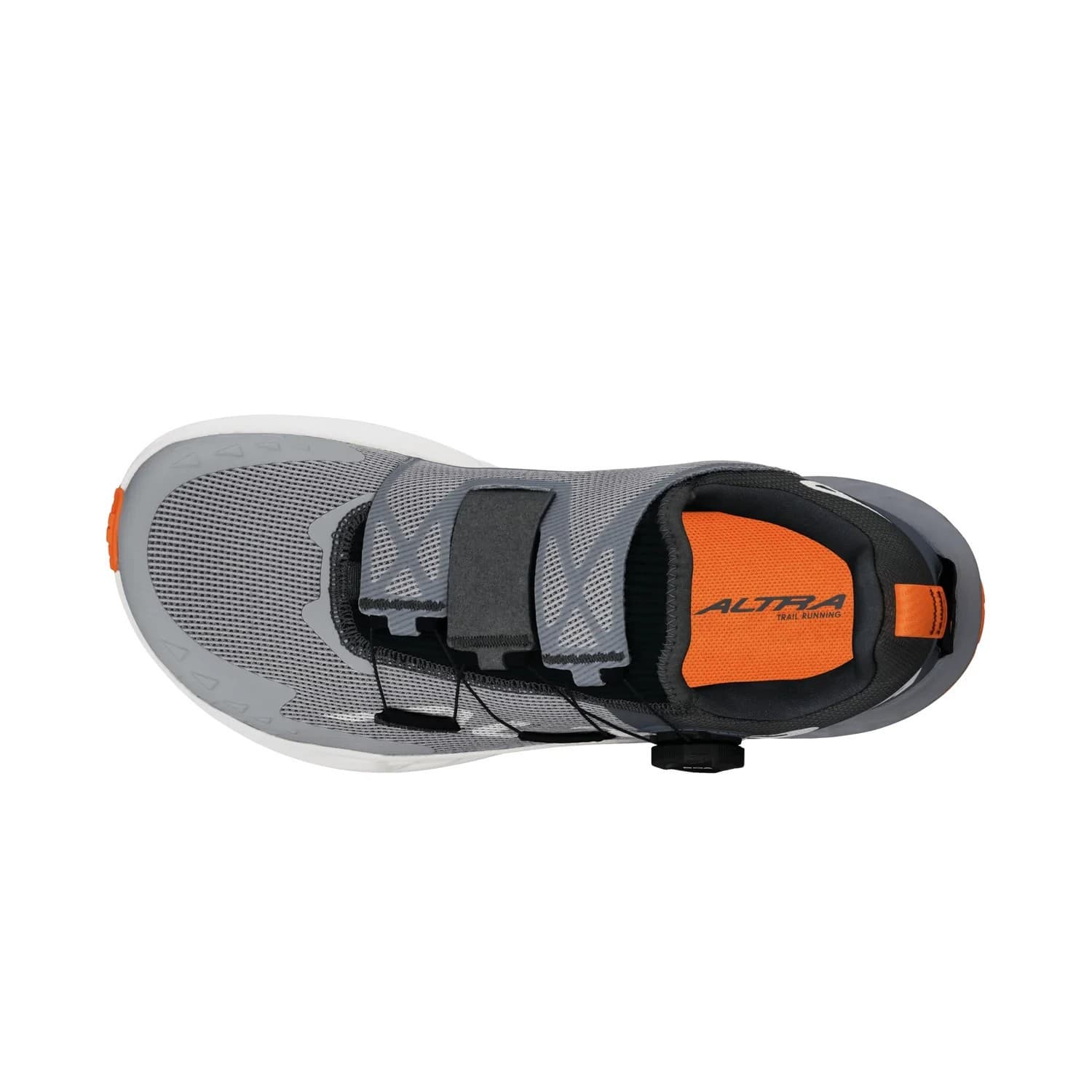 ALTRA Men's TIMP 5 BOA Trail Running Shoe, Gray/Orange, size 8.5 M - Thumbnail 4