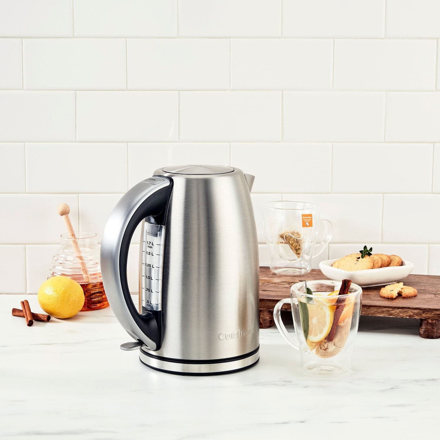 Cuisinart 1.7 Liter Electric Cordless Tea Kettle JK-17P1 1500 Watt - Thumbnail 6
