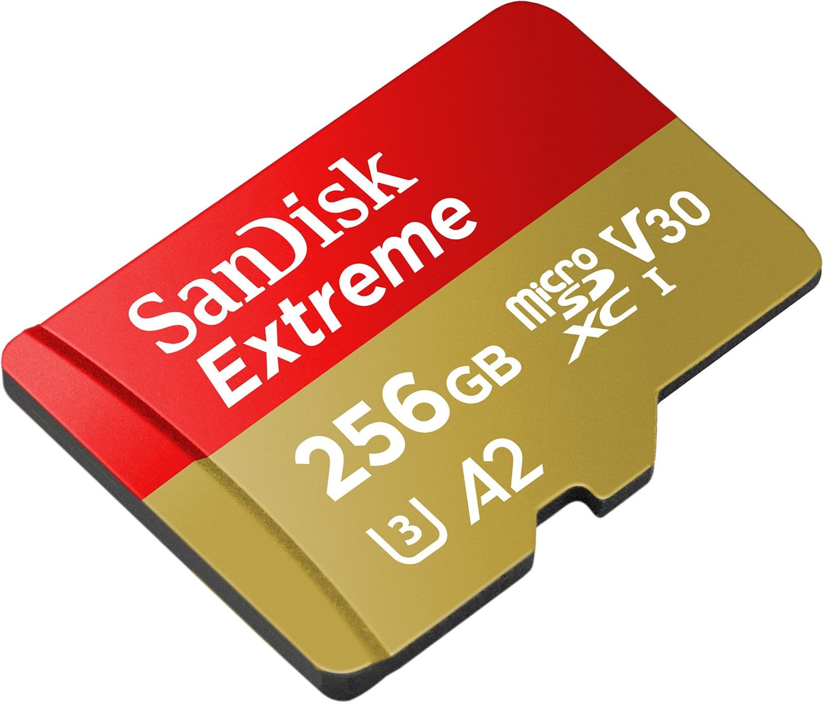 256GB Extreme microSDXC UHS-I 190MB/s V30 4K 5K A2 Micro SD SDSQXAV-256G-GN6MA - Thumbnail 4
