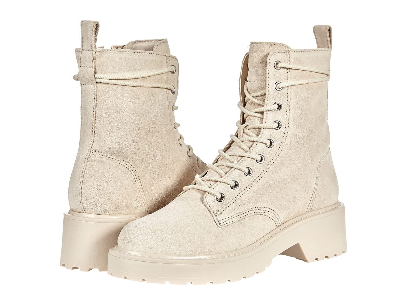 Steve Madden Tornado Boots Sand Seude Leather Women's size 8.5 - Image 1