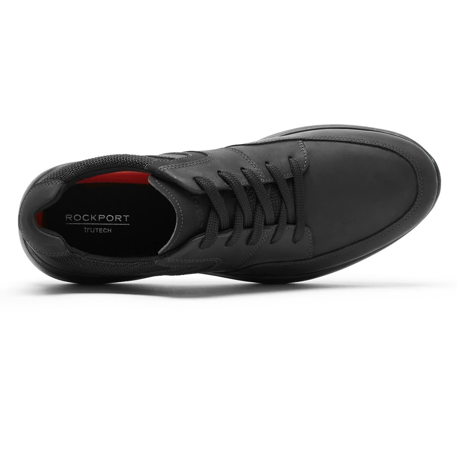 Rockport Mens Metro Path Blucher Shoes Black Leather Size 10M - Thumbnail 4