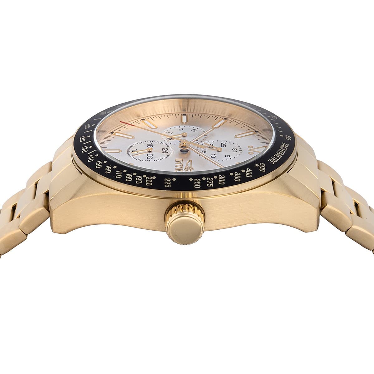 Invicta Aviator Storm Men's Watch - Analog Display Japanese Quartz 45mm, Gold - Thumbnail 2