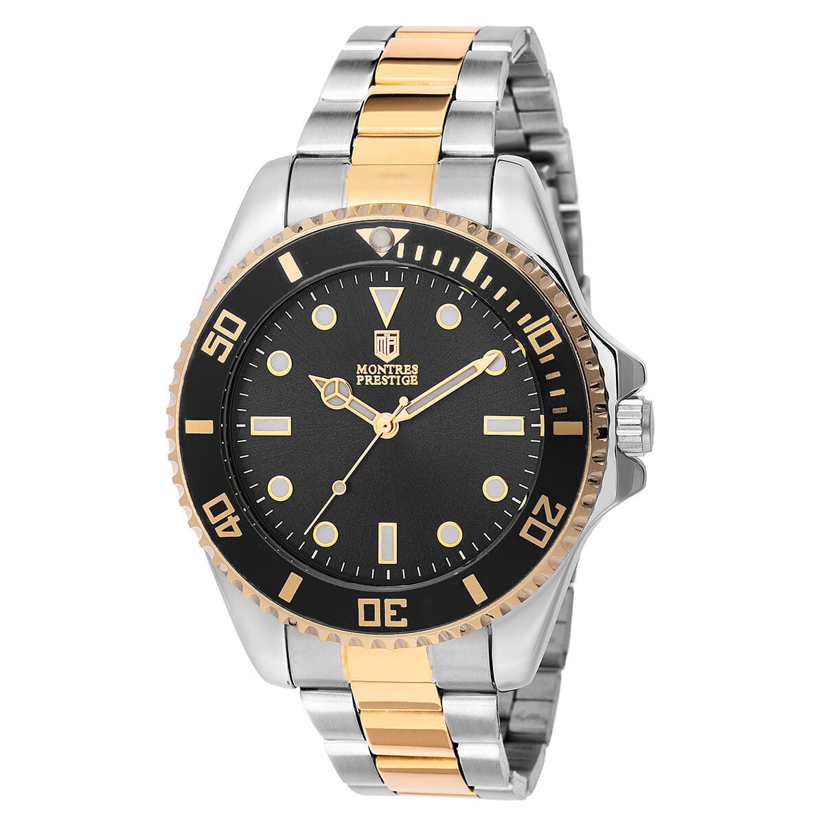 Men’s Invicta X Montres Prestige Watch – 42mm Stainless Steel Silver Gold Black - Image 1