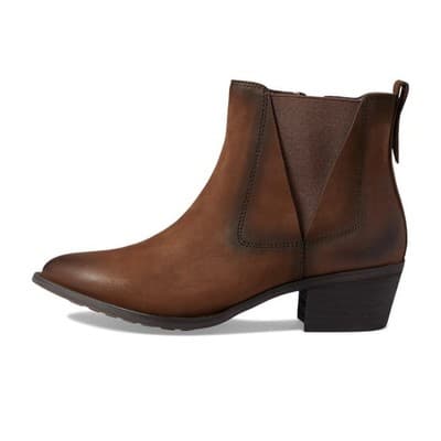 David Tate Arleta Boot Womens Ankle Brown Nubuck Boot 8.5 M - Thumbnail 2