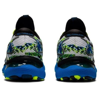 ASICS Gel Nimbus 24 Men's Running Shoes, White/Black Size 9 M - Thumbnail 5