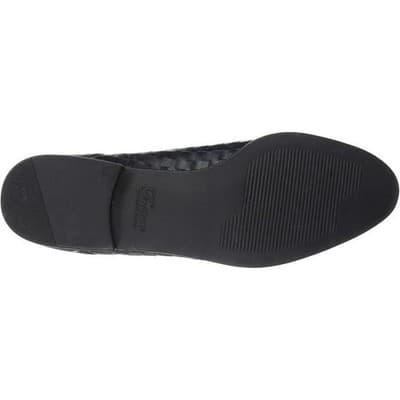 Trotters Womens Dress Shoe Lizzie Herringbone Oxford 8.5 M Loafer Black - Thumbnail 7