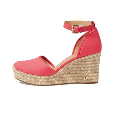 Womens Michael Kors Kendrick Wedge Geranium Espadrille 9 M Signature - Thumbnail 2