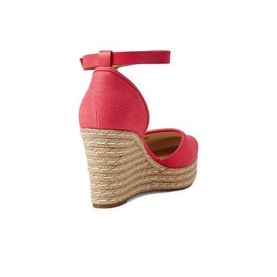 Womens Michael Kors Kendrick Wedge Geranium Espadrille 9 M Signature - Thumbnail 4