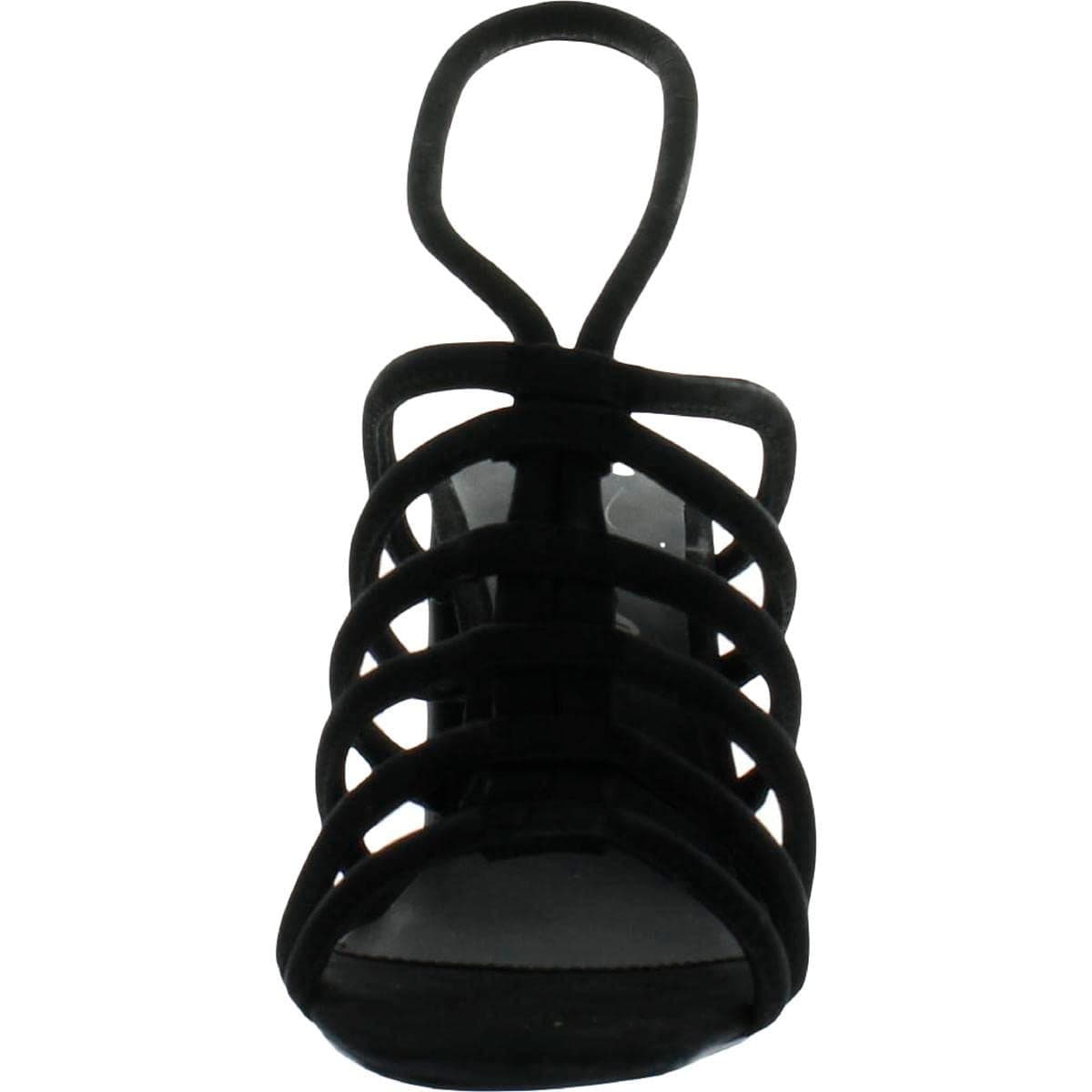 Free People Women's Colette Black Cinched Heel Sandals Sz 9 M - Thumbnail 5