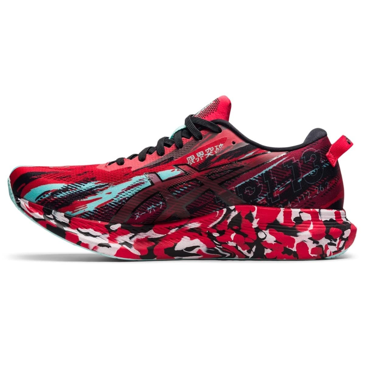 Asics Noosa Tri 13 Men's Shoes Running Electric Red/ Black 9.5 US - Thumbnail 4