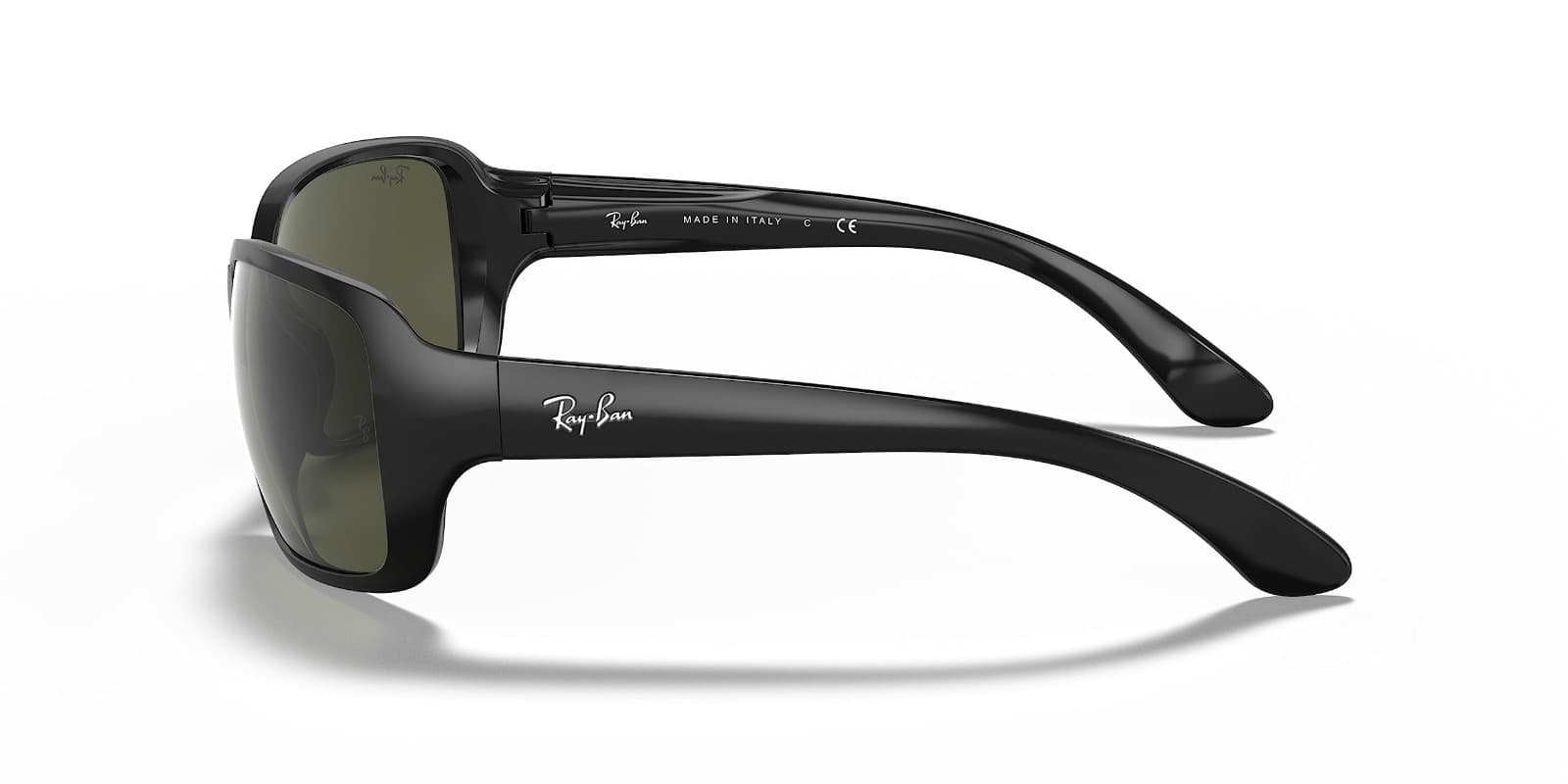Ray-Ban RB4068 Polished Black/G-15 Green 60 mm Sunglasses RB4068 601 60-17 - Thumbnail 2
