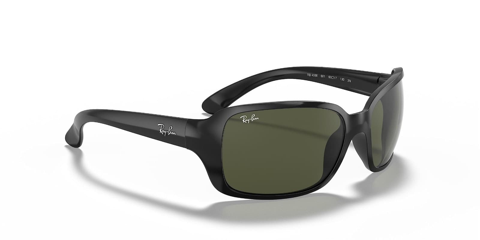 Ray-Ban RB4068 Polished Black/G-15 Green 60 mm Sunglasses RB4068 601 60-17 - Thumbnail 3