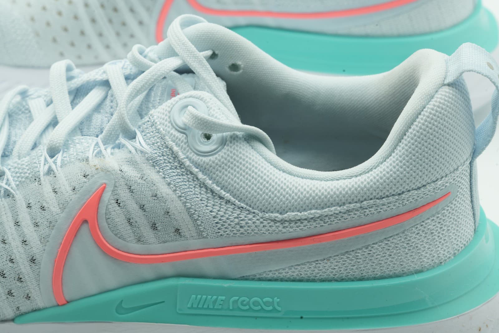 NIKE WOMENS REACT INFINTIY RUN FK 2 RUNNING SHOES #CT2423 400 Size 10M - Thumbnail 4